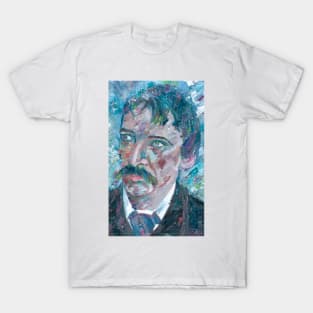 ROBERT LOUIS STEVENSON oil portrait T-Shirt